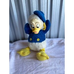 Vintage Walt Disney Donald Duck Plush‎ Toy California Stuffed 1960s